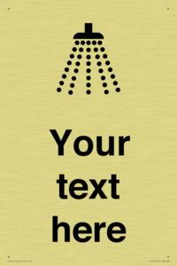 Custom information: Shower